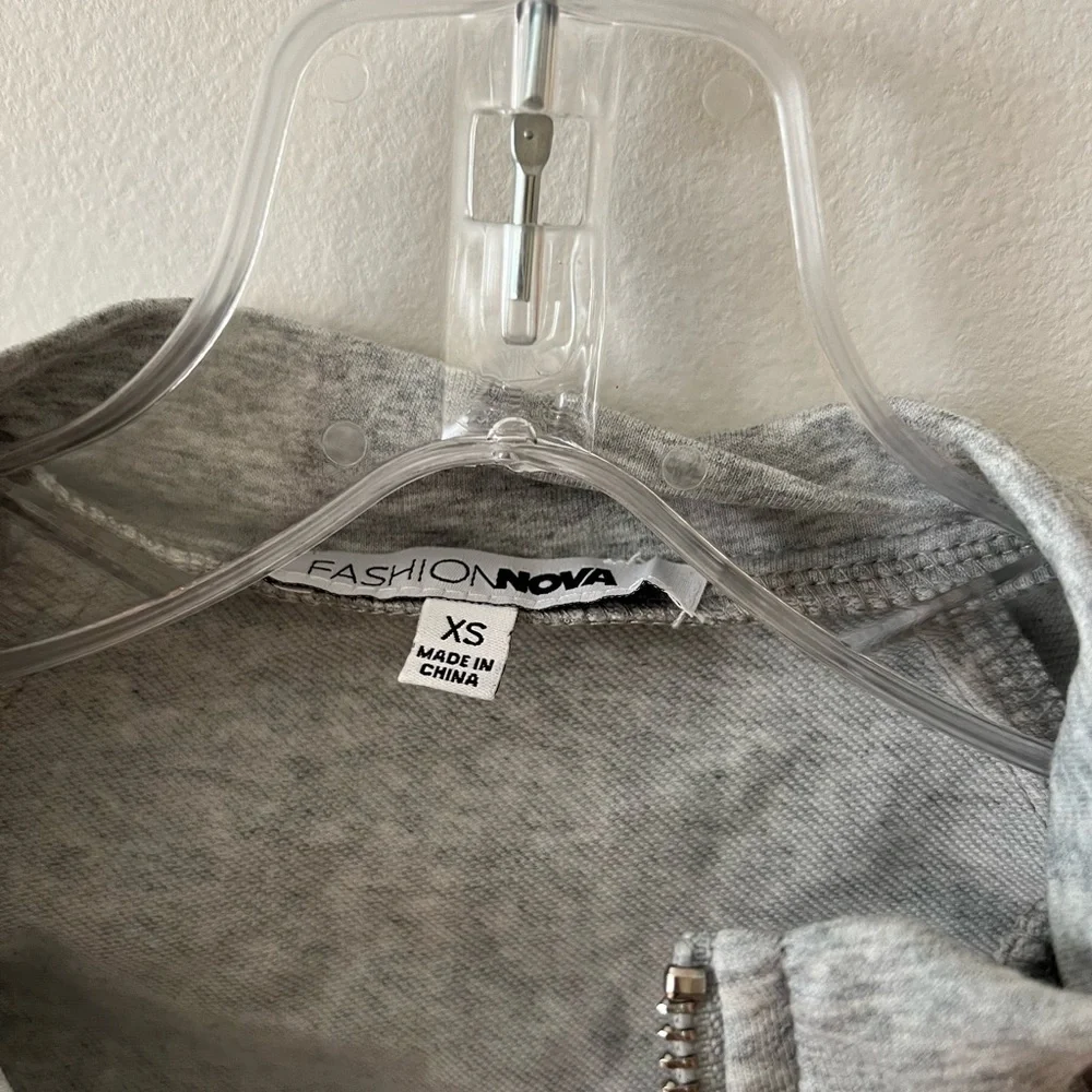 Fashion nova grey sweat set